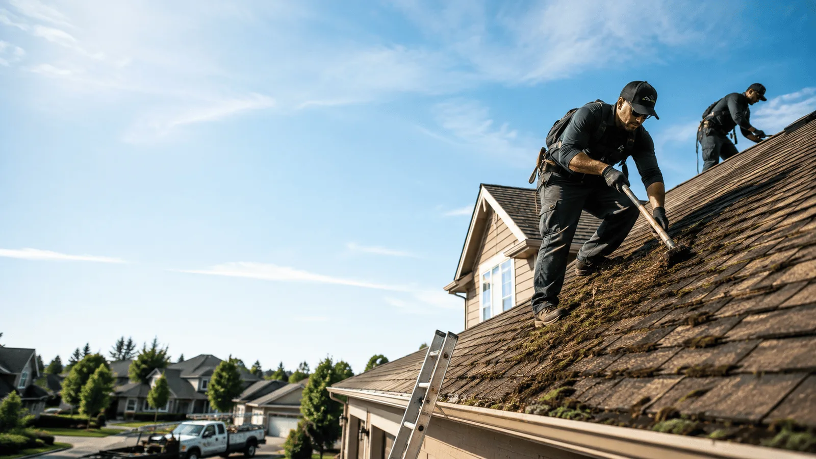 Roof Moss Removal in Kentucky near me